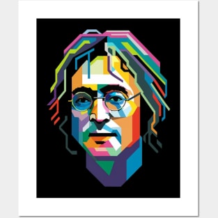 John Lennon WPAP Posters and Art